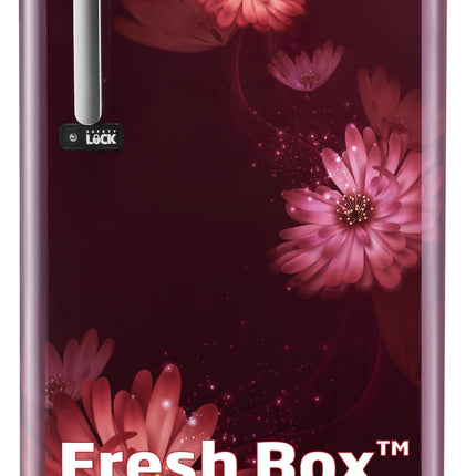 Voltas Beko ‘A Tata Product’ 210 L 3 star Made-in-India Direct cool Refrigerator (RDC245C / W0DWE0M000UGD, Dahlia Wine) 
