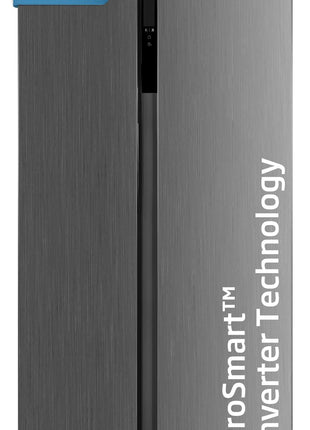 Voltas Beko, A Tata Product 563 L Side by Side Frost Free Refrigerator with ProSmart Inverter Compressor (RSB585/FPV300RXID, INOX steel, Active Fresh Blue Light) 