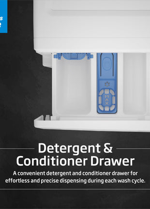 Voltas Beko, A Tata Product 6.5 Kg 5 Star Fully Automatic Front Loading Washing Machine (WFL6512B7CUSKA/WXV, White, In-Built Heater) 