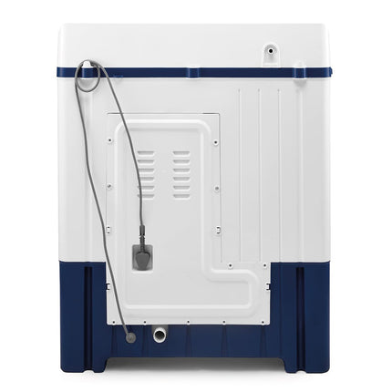 Voltas Beko, A Tata Product 8 Kg 5 Star Semi-automatic Top Load Washing Machine with Double Waterfall Technology (WTT80UHA/OK5I0I0W01, Blue, 5 Knob Control Method) 