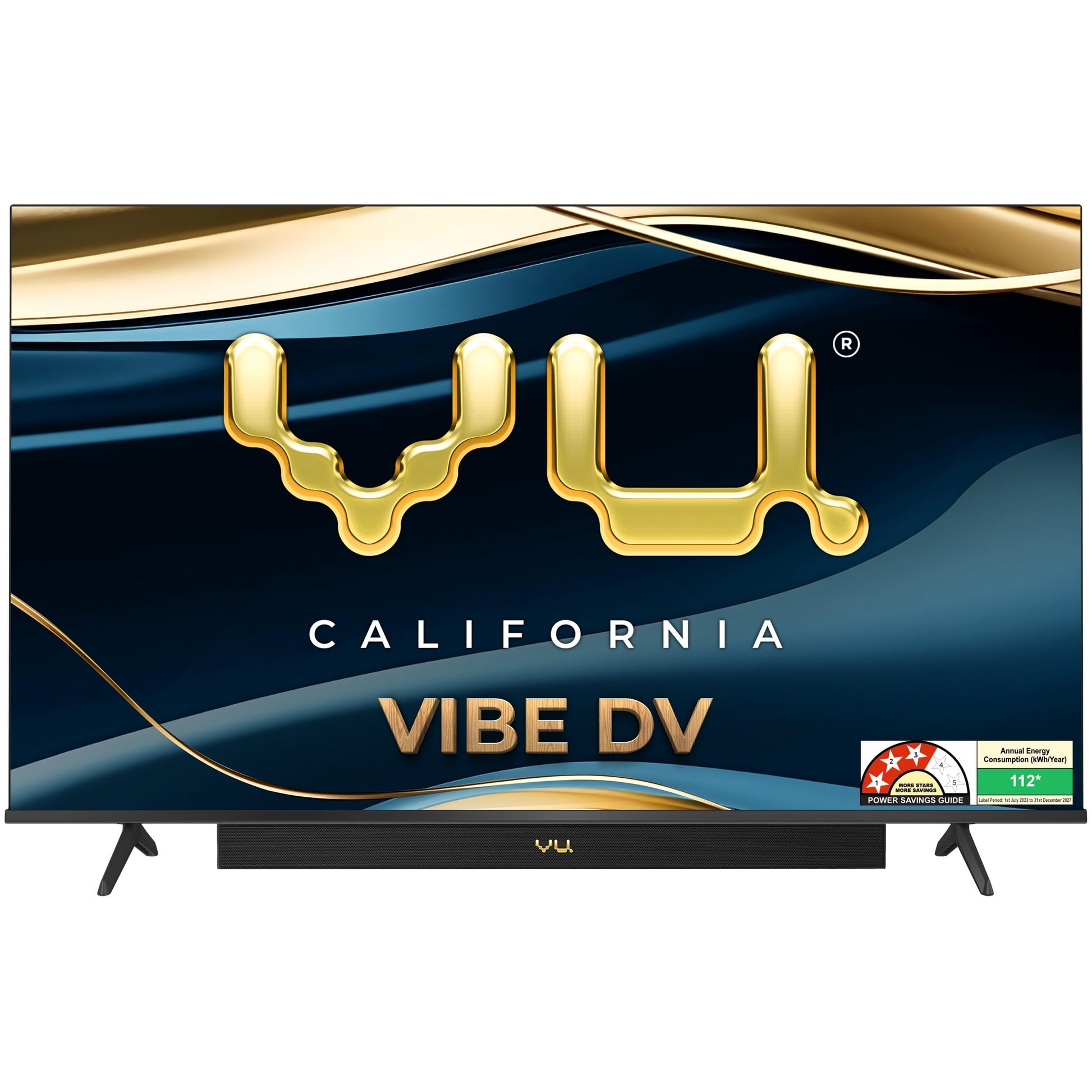 Vu 108cm (43 inches) Vibe Series 4K QLED Smart Google TV 43VIBE-DV 