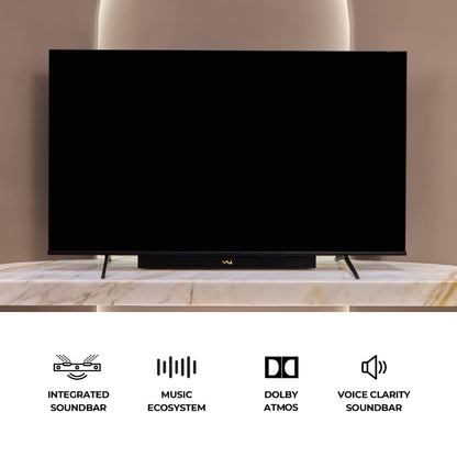 Vu 126cm (50 inches) Vibe Series 4K QLED Smart Google TV 50VIBE-DV 