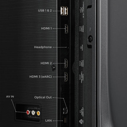 Vu 139cm (55 inches) Vibe Series 4K QLED Smart Google TV 55VIBE-DV 