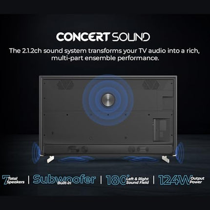 Vu 189cm (75 inches) Masterpiece Series 4K QLED TV 75MASTERPIECE 