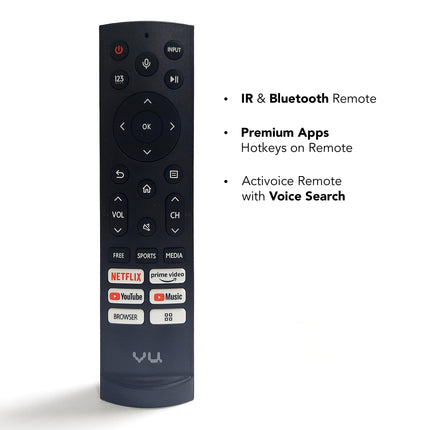 Vu 248 cms (98 inches) Masterpiece Series 4K Ultra HD Smart QLED TV 98QV (Jetplane Grey) 