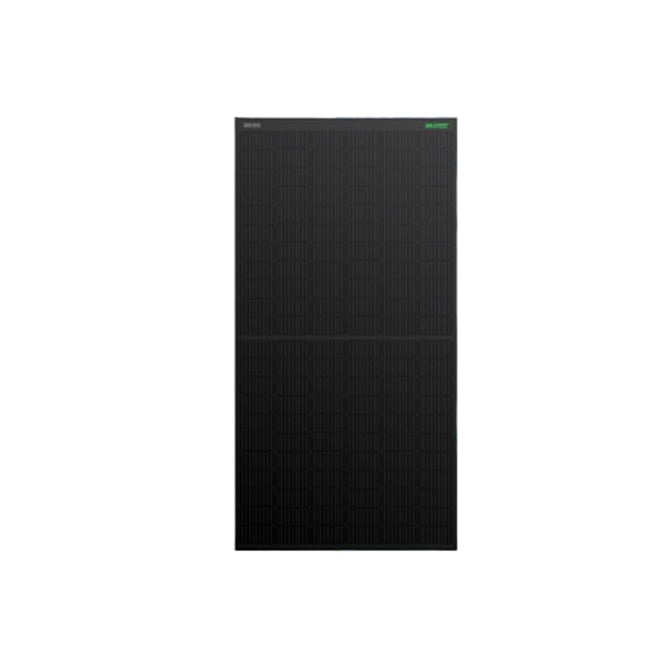 WAAREE 345 Watt All Black Mono PERC Solar Panel – 132 Half-Cut Cells | WAAREE High-Efficiency Panel for Rooftop, Balcony, Home & Commercial Use | 25-Year Output Warranty | Pack of 4 