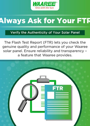 WAAREE 590 Watt TOPCon Bifacial Solar Panel High-Efficiency N- Type Half-Cut Technology | BIS & IEC Certified | Framed Dual Glass Bifacial Module | 30 Years Output Warranty | Pack of 10 | 