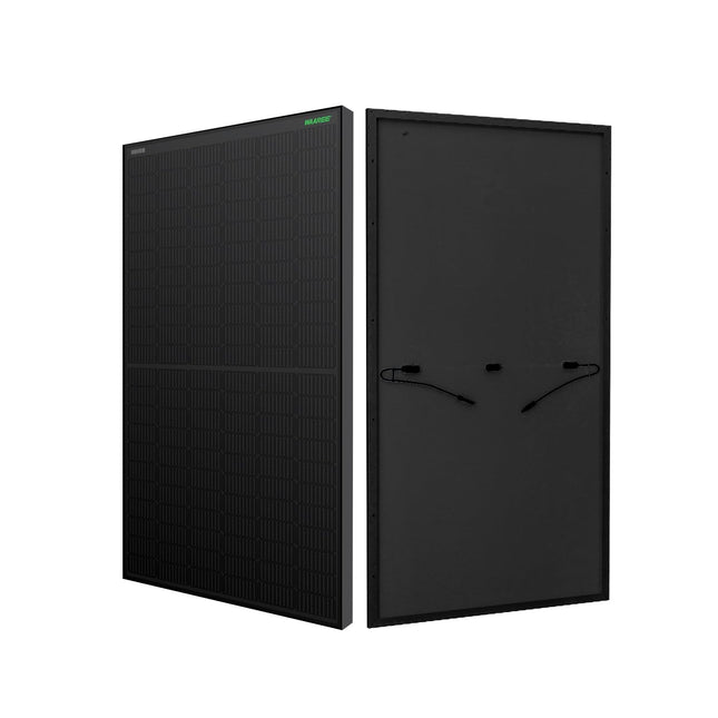 WAAREE All Black (Pack of 2) II WSMDi 405W Mono PERC II Solar Panel 132 Cells II 45.22V II 10.61A (‎WSMDi- 405, 810W) 