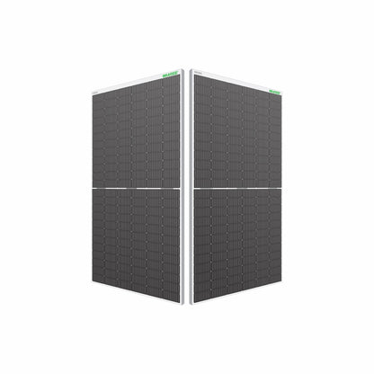 WAAREE II Bifacial 535 Watt Solar Panel (Pack of 2, 535 X 2) Halfcut 24 Volts 144 Cells Mono PERC Bifacial Solar Panels II 30 Years Performance Warranty II 