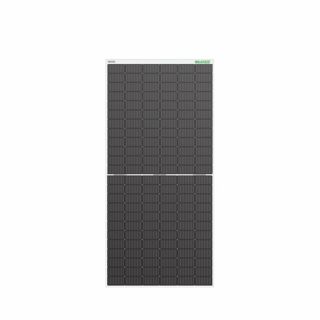 WAAREE II Single Panel II 545 Watt Bifacial Mono Perc Solar Panel II 144 Half-Cut Cell II 49.91 Voc II 21.36A II 30 Years Performance Warranty II (Bi-55-545 Pack of 1) 