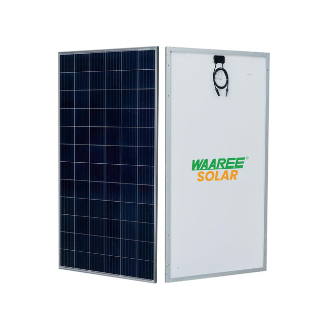 WAAREE Solar Panel (Pack of 6) Polycrystalline 335 Watt 72 Cells 24 Volts Solar Panels,Aluminum Alloy (WS-335, 2kW) 