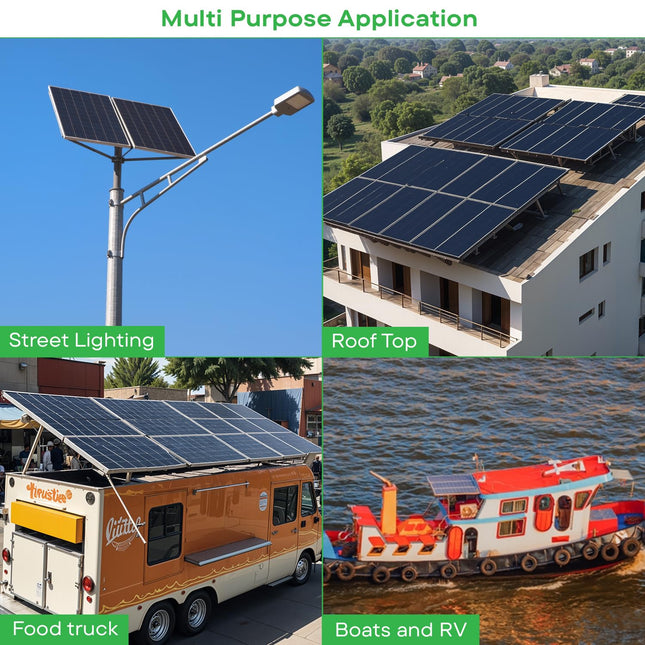 WAAREE Solar Panel (Pack of 6) Polycrystalline 335 Watt 72 Cells 24 Volts Solar Panels,Aluminum Alloy (WS-335, 2kW) 