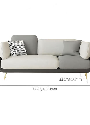 WESTERN WOOD ART Stylish & Modern Heavy Duty & Luxurious Traditional 3 Seater Sofa Chesterfield Sofa Arm Sofa Three Seater Sofa for Living Room Guest Room Hotels & Office. (Brown & BEIGEEE) 