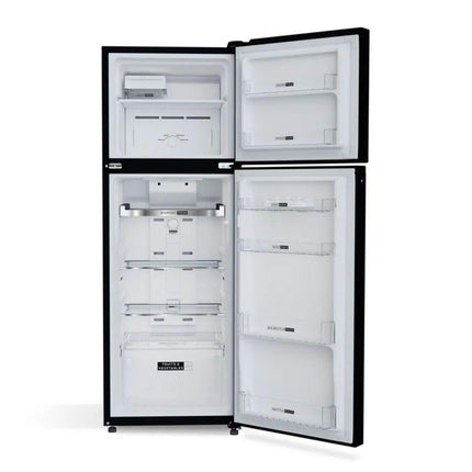 WHIRLPOOL 235 L 2 Star Neofresh Glass Finish Frost Free Double Door Refrigerator Crystal Black 