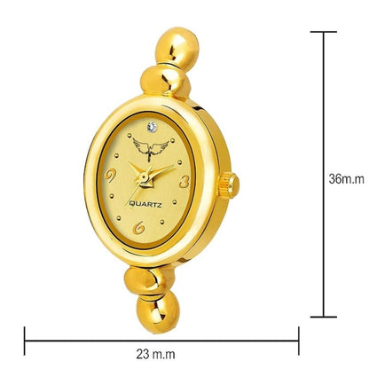 WHITE BIRD Formal Analogue Women's Watch(Gold Dial Womens Standard Gold Colored Strap)-IGP002 (125 IGP - 006 Gold) 