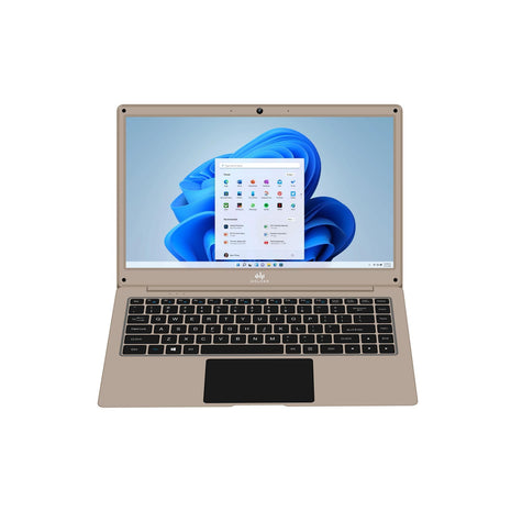 Walker Thin & Light Laptop,14.1"(4GB RAM,128GB SSD)| FHD IPS Display 1920 * 1080 Resolution | Celeron Processor N4020 (Gemini Lake)| UHD Graphics 600|Webcam | Windows 11 Home | Champagne Gold 