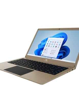 Walker Thin & Light Laptop,14.1"(4GB RAM,128GB SSD)| FHD IPS Display 1920 * 1080 Resolution | Celeron Processor N4020 (Gemini Lake)| UHD Graphics 600|Webcam | Windows 11 Home | Champagne Gold 
