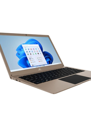 Walker Thin & Light Laptop,14.1"(4GB RAM,128GB SSD)| FHD IPS Display 1920 * 1080 Resolution | Celeron Processor N4020 (Gemini Lake)| UHD Graphics 600|Webcam | Windows 11 Home | Champagne Gold 