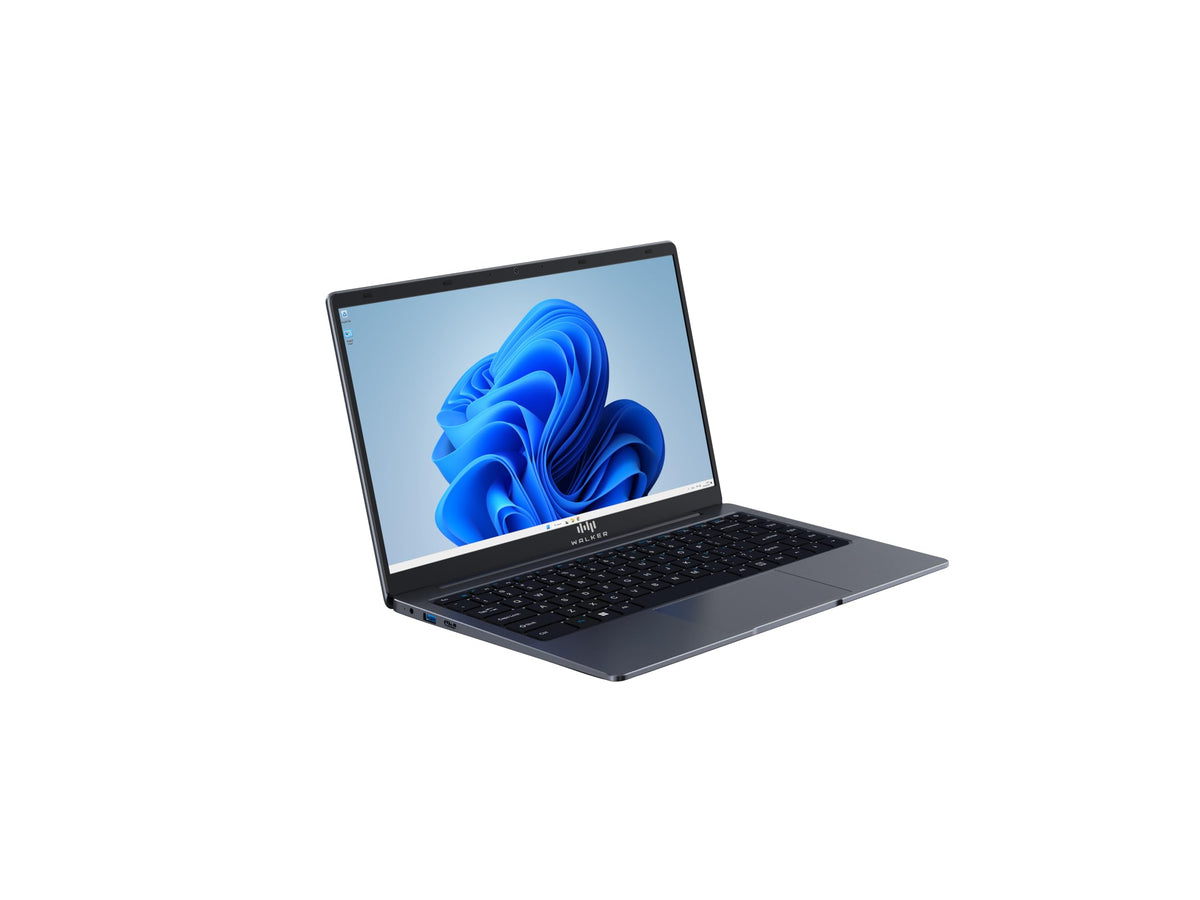 Walker Best Student &Office Work Laptop|Thin & Light|14.1" 1920 * 1080 Resolution FHD IPS Display |4GB RAM,128GB SSD|Celeron Processor N4020 (Gemini Lake)| Windows 11 Home |Grey 