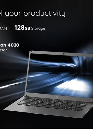 Walker Best Student &Office Work Laptop|Thin & Light|14.1" 1920 * 1080 Resolution FHD IPS Display |4GB RAM,128GB SSD|Celeron Processor N4020 (Gemini Lake)| Windows 11 Home |Grey 
