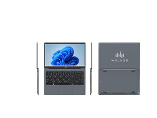 Walker Best Student &Office Work Laptop|Thin & Light|14.1" 1920 * 1080 Resolution FHD IPS Display |4GB RAM,128GB SSD|Celeron Processor N4020 (Gemini Lake)| Windows 11 Home |Grey 