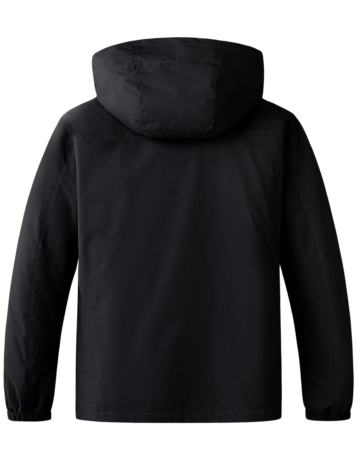 Wantdo Women's 3 In 1 Plus Size Coat Waterproof Snow Jacket Hooded Black 3X 