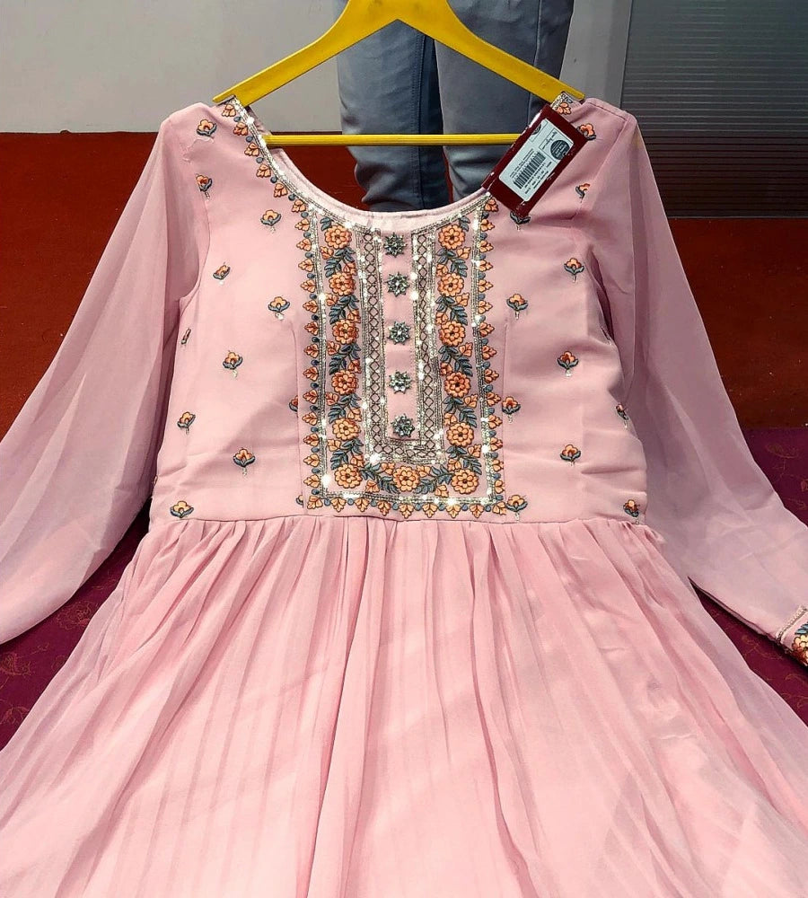 Anarkali Long Readymade Gown - Select