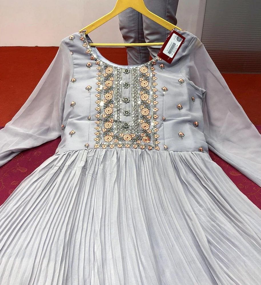 Anarkali Long Readymade Gown - Select