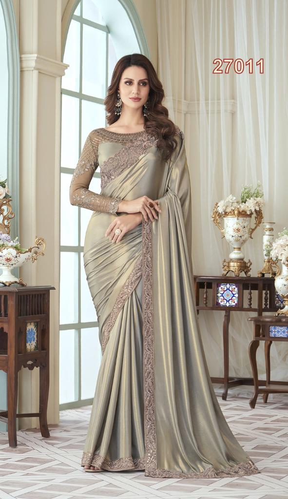 Fancy soft silk designer saree for party wear Party wear Saree