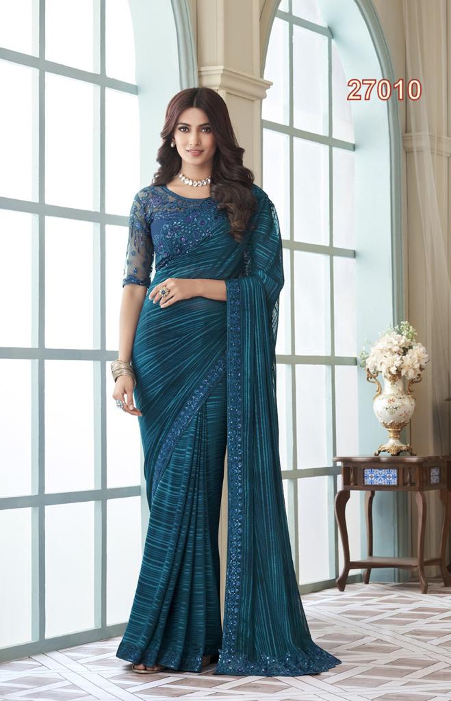 Fancy Soft Silk Designer Saree Party wear Saree