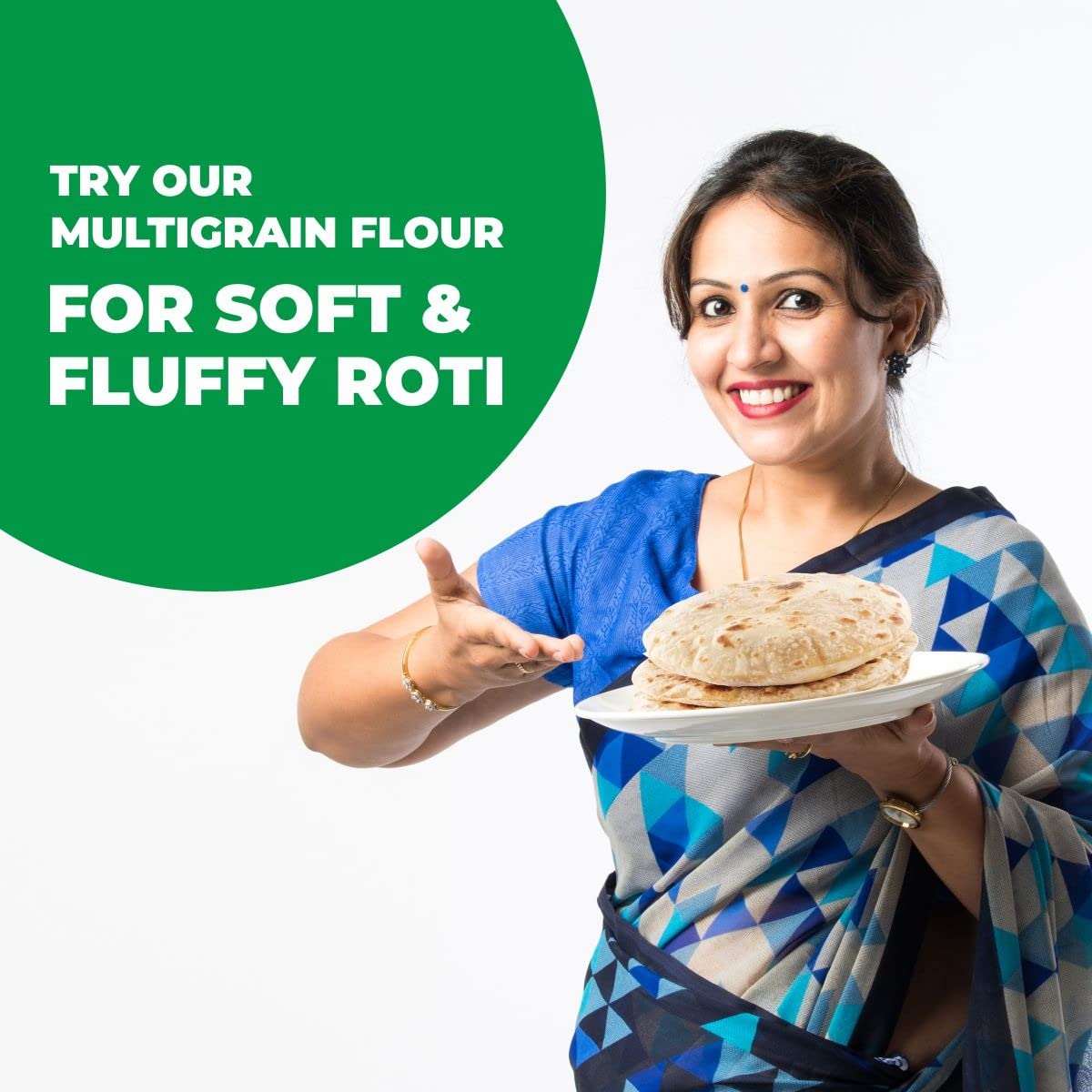 Wheafree Multigrain Gluten Free Atta (5Kg) (Pack of 1) | Soya Free | Lactose Free | Easy to Digest | Suitable for Celiacs | Healthy and Tasty | Vegetarian 
