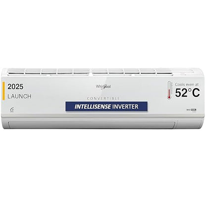 Whirlpool 1.5 Ton 3 Star, Magicool Inverter Split AC (MAGICOOL 15T 3S INV CNV S5K2PP0, Copper, Convertible 4-in-1 Cooling Mode, HD Filter White) 