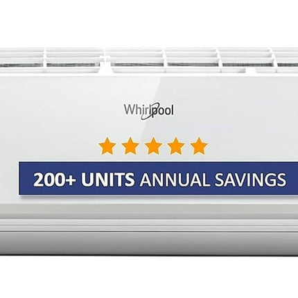 Whirlpool 1.5 Ton 5 Star, Magicool Inverter Split AC (MAGICOOL 15T 5S INV CNV S5K2PP0, Copper, Convertible 4-in-1 Cooling Mode, HD Filter White) 