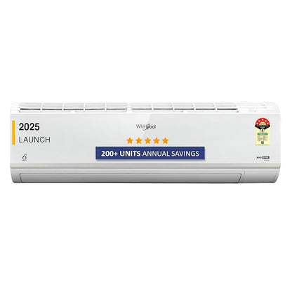 Whirlpool 1.5 Ton 5 Star, Magicool Inverter Split AC (MAGICOOL 15T 5S INV CNV S5K2PP1, Copper, Convertible 4-in-1 Cooling Mode, HD Filter White) 