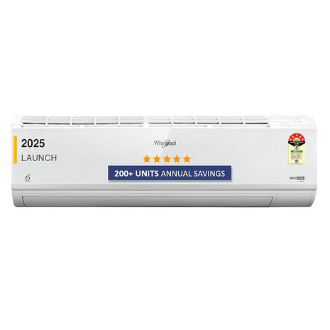 Whirlpool 1.5 Ton 5 Star, Magicool Inverter Split AC (MAGICOOL 15T 5S INV CNV S5K2PP1, Copper, Convertible 4-in-1 Cooling Mode, HD Filter White) 