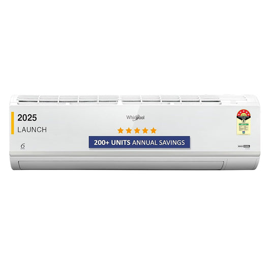 Whirlpool 1.5 Ton 5 Star, Magicool Inverter Split AC (MAGICOOL 15T 5S INV CNV S5K2PP1, Copper, Convertible 4-in-1 Cooling Mode, HD Filter White) 