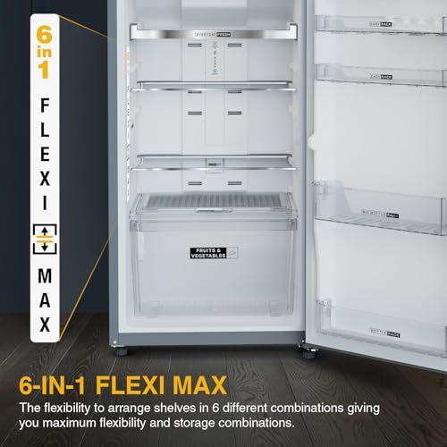 Whirlpool 235 L 2 Star Frost Free Double Door Refrigerator (NEO DF278 PRM RADIANT STEEL(2S)-TL, 2024 Fridge Model) 