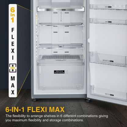 Whirlpool 235 L 2 Star Frost Free Double Door Refrigerator (NEO DF278 PRM RADIANT STEEL(2S)-TL, 2024 Fridge Model) 