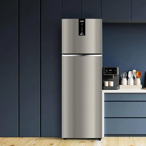 Whirlpool 235 L 3 Star Convertible Frost Free inverter Double Door Refrigerator (IF INV 278 RADIANT STEEL(3S) CONV-TL) 