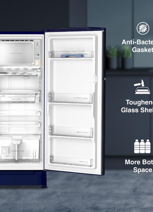 Whirlpool 236 L 5 Star Frost Free Inverter Direct-Cool Single Door Refrigerator (Auto Defrost, 5 Star Rated, 260 IMPRO PLUS ROY 5S INV BLUE BREEZE-Z) 