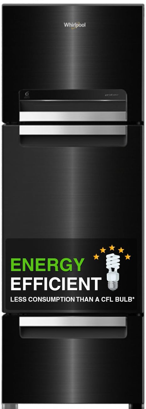 Whirlpool 240 L Frost-Free Multi-Door Refrigerator (FP 263D PROTTON ROY, Steel Onyx) 