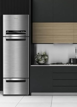 Whirlpool 270 L (Gross Capacity 300L) Frost Free Triple-Door Refrigerator (FP 313D PROTTON ROY ALPHA STEEL (Z) 