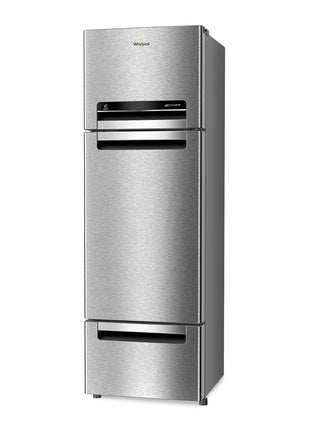 Whirlpool 300 L Frost Free Triple-Door Refrigerator (FP 343D PROTTON ROY ALPHA STEEL (Z) 