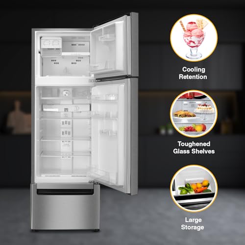 Whirlpool 300 L Frost Free Triple-Door Refrigerator (FP 343D PROTTON ROY ALPHA STEEL (Z) 