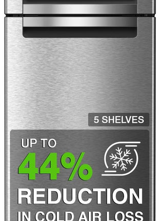 Whirlpool 300 L Frost Free Triple-Door Refrigerator | Zeolite Technology | Microblock Technology [FP 353D PROTTON ROY ALPHA STEEL (N), Up to 44% Reduction in Cold Air Loss*] 