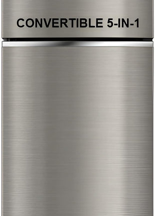 Whirlpool 308 L 3 Star Convertible Frost Free inverter Double Door Refrigerator (IF INV 355 TITAN STEEL(3S) CONV-TL) 