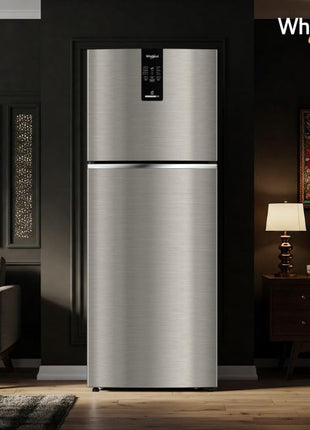Whirlpool 308 L 3 Star Convertible Frost Free inverter Double Door Refrigerator (IF INV 355 TITAN STEEL(3S) CONV-TL) 