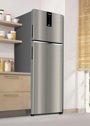 Whirlpool 308 L 3 Star Convertible Frost Free inverter Double Door Refrigerator (IF INV 355 TITAN STEEL(3S) CONV-TL) 