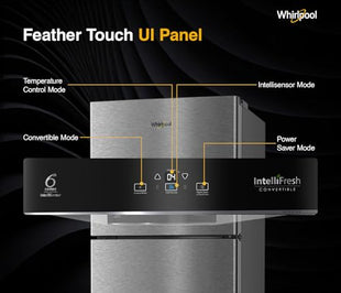 Whirlpool 431 L 2 Star IntelliFresh Convertible Inverter Frost Free Double Door Refrigerator (IF INV CNV 480 ALPHA STEEL-Z, 2S, 2023 Model) 