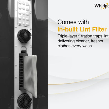 Whirlpool 7.0 Kg 5 Star MAGIC CLEAN Semi-Automatic Top Loading Washing Machine (MAGIC CLEAN RYL SRS 7.0 GREY DAZZLE (5YR), 4 Year Comprehensive Warranty, 1400 RPM Motor, 5 Year Motor Warranty) 